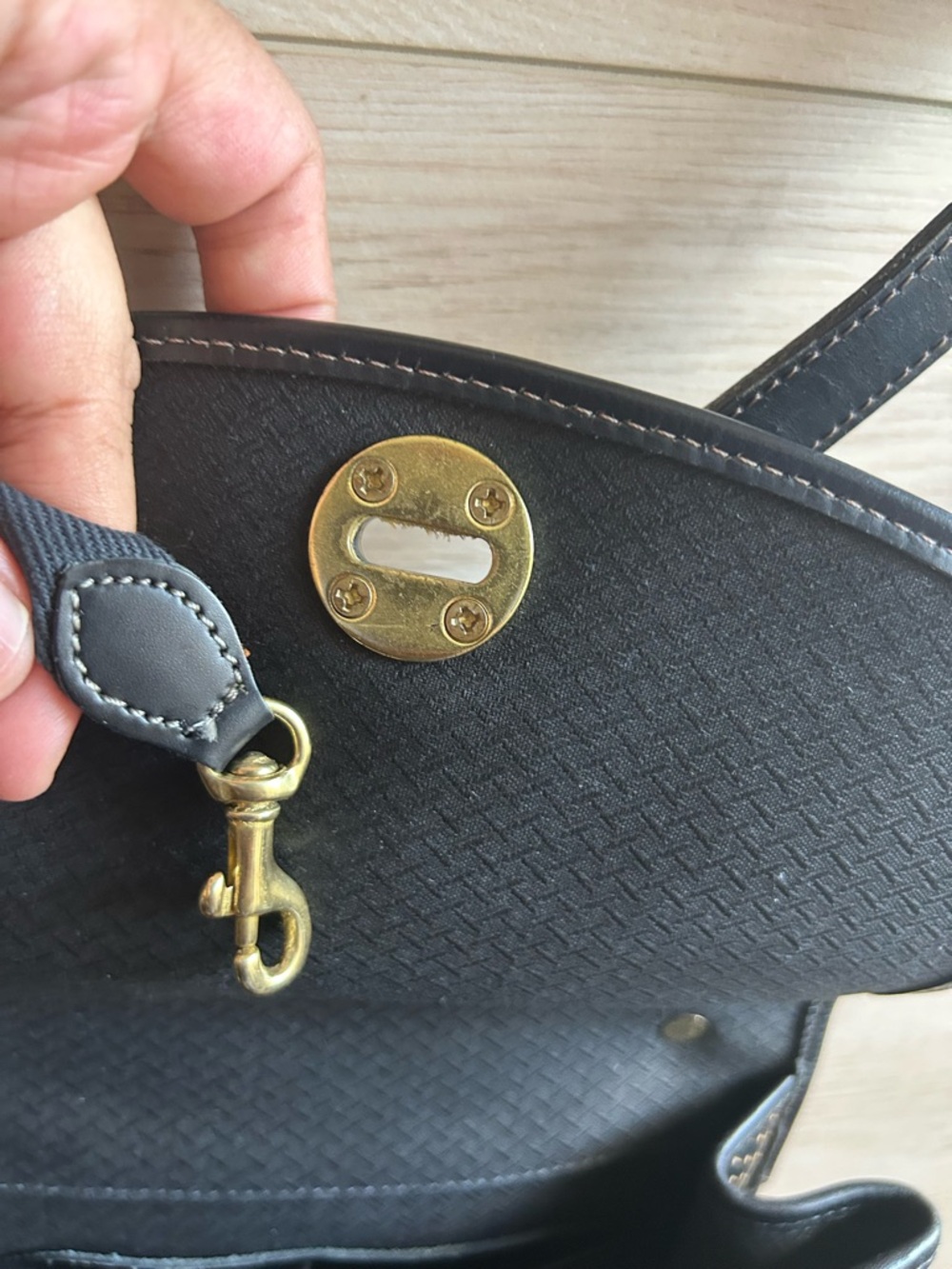 Vintage Dooney & Bourke Cabriolet Leather Backpack - Picture 8 of 11